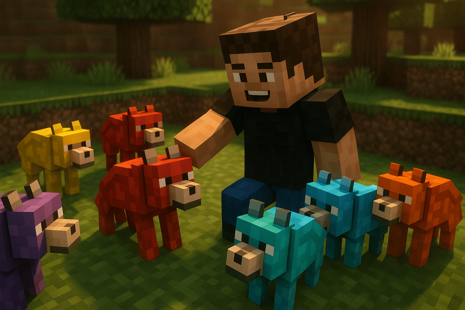 Can You Dye Wolf Armor in Minecraft?